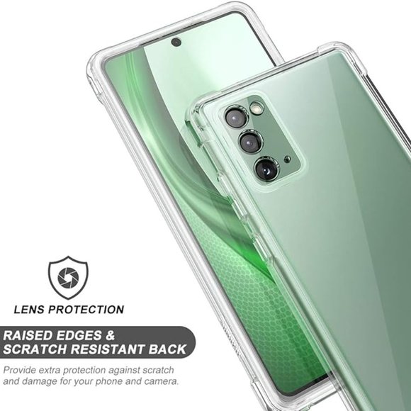 Clear Case for Samsung Galaxy Note 20 (Only) 6.7-inch Built-in screen protector - Picture 3 of 6